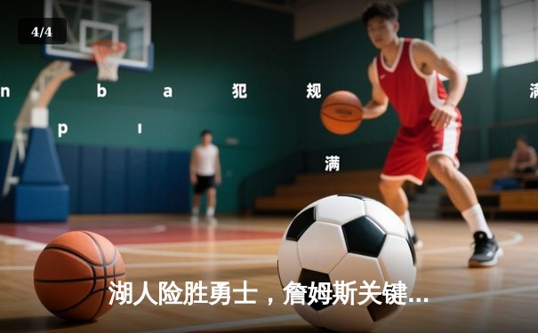 湖人险胜勇士，詹姆斯关键三分锁定胜局，库里空砍40分 - 4